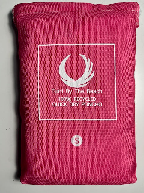 Microfiber Poncho for Adults (100% Recycled Material)
