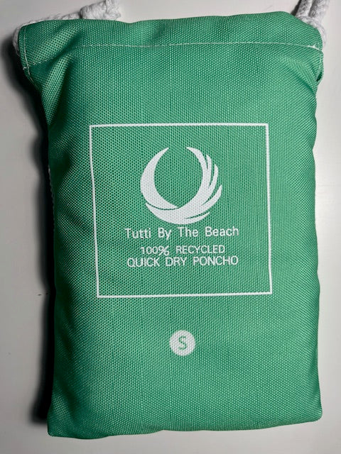 Microfiber Poncho for Adults (100% Recycled Material)