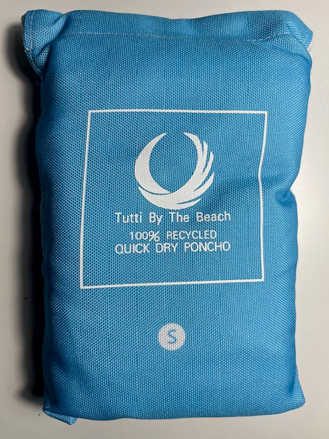 Microfiber Poncho for Adults (100% Recycled Material)