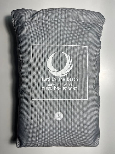 Microfiber Poncho for Adults (100% Recycled Material)