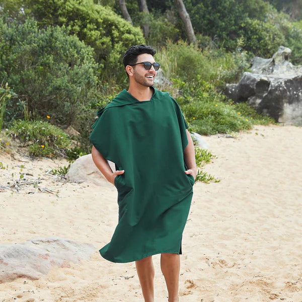Microfiber Poncho for Adults (100% Recycled Material)