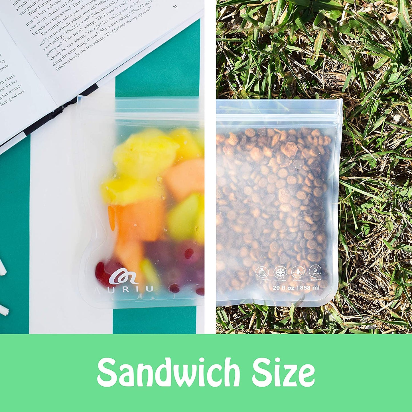 Reusable Storage Bags (10 Pack).