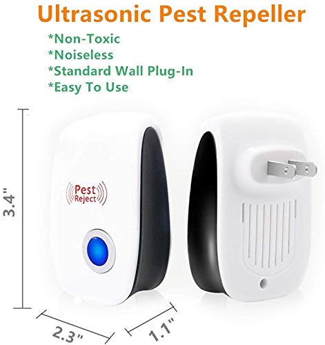 Ultrasonic Pest Repeller (4 Pack)