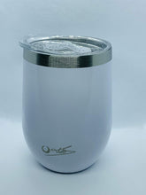 Load image into Gallery viewer, 12oz Stainless Steel Glass Tumbler, New Redesign Spill Free Lid, Stainless Steel Straw