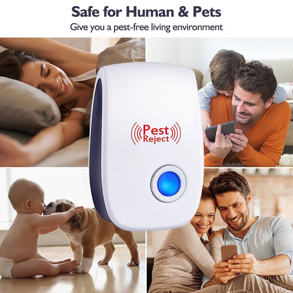 Ultrasonic Pest Repeller (4 Pack)