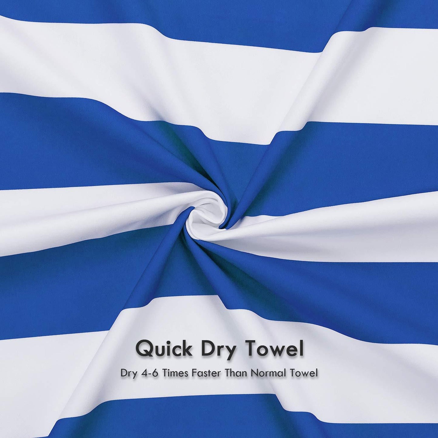 (XL) Microfiber Beach Towel (70inX36in) 100% Recycled Material.