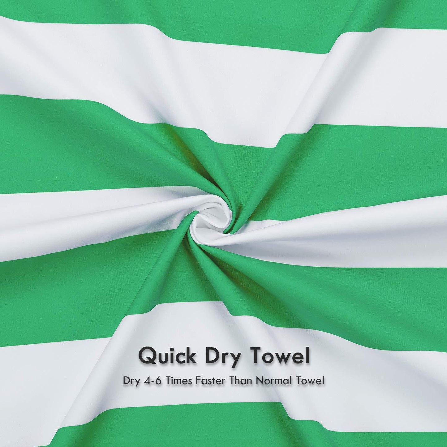 (XL) Microfiber Beach Towel (70inX36in) 100% Recycled Material.