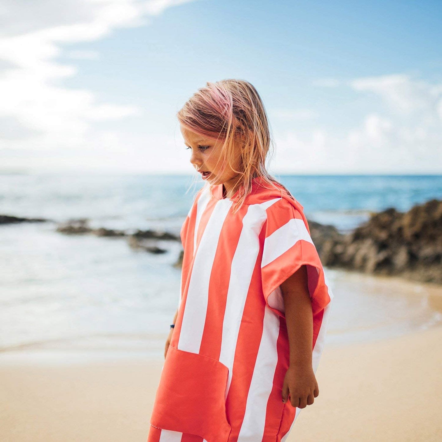 Mini Poncho For Kids (100% Recycled Material)