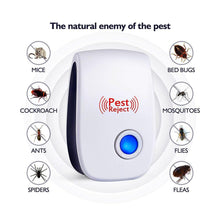 Load image into Gallery viewer, Tutti. Ultrasonic Pest Repeller, 4 Pack, Electronic Plug in, Safe for Humans and Pets